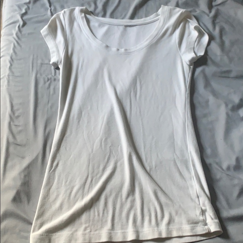 Plain white shirt